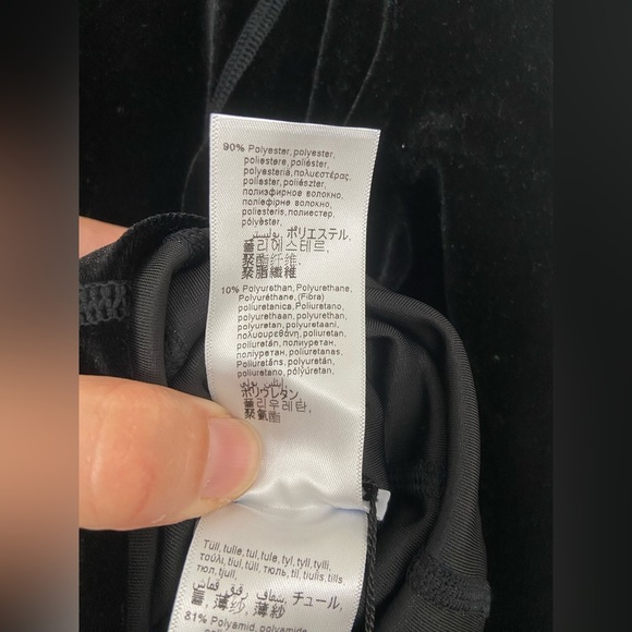 NWT Wolford Velvet Blake Dress Black Size 12 - Picture 5 of 9